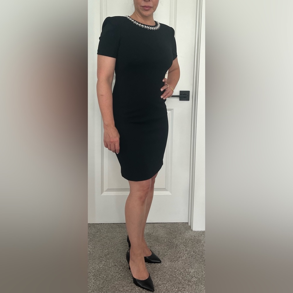 Eliza J Classic Black Dress